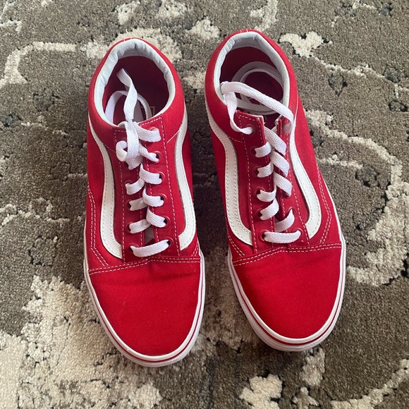 Red Vans - Picture 1 of 4